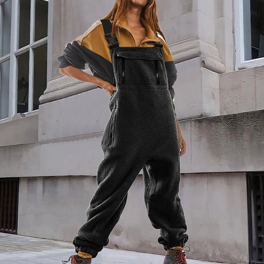 NOVA™ | ADJUSTABLE FLEECE CORDUROY JUMPSUIT