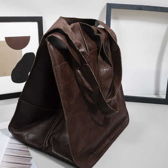 AVA| LEATHER TOTE BAG