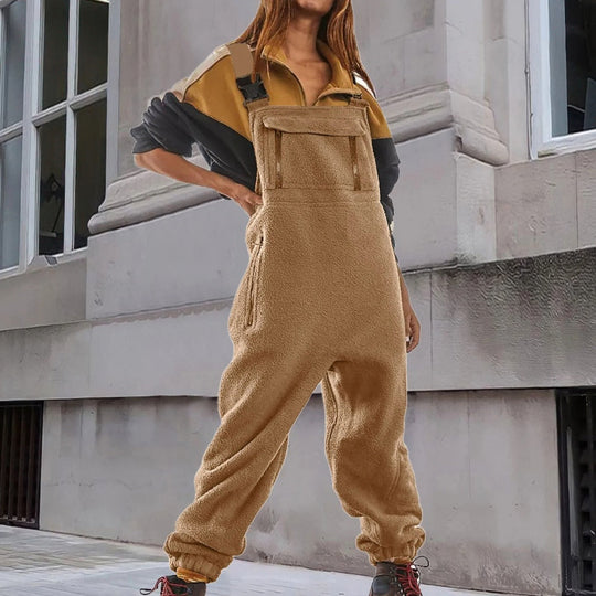 NOVA™ | ADJUSTABLE FLEECE CORDUROY JUMPSUIT