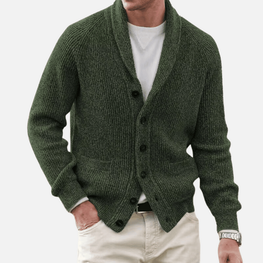 HENRY I VINTAGE KNIT CARDIGAN