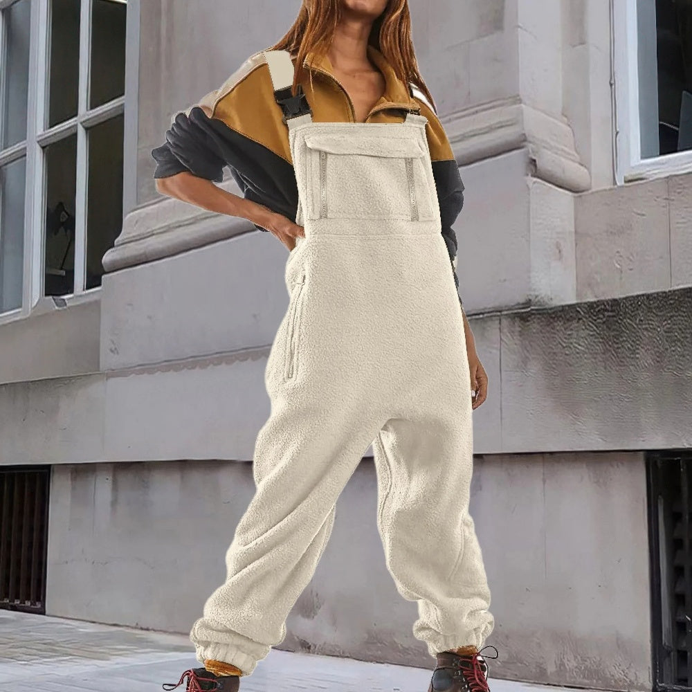 NOVA™ | ADJUSTABLE FLEECE CORDUROY JUMPSUIT