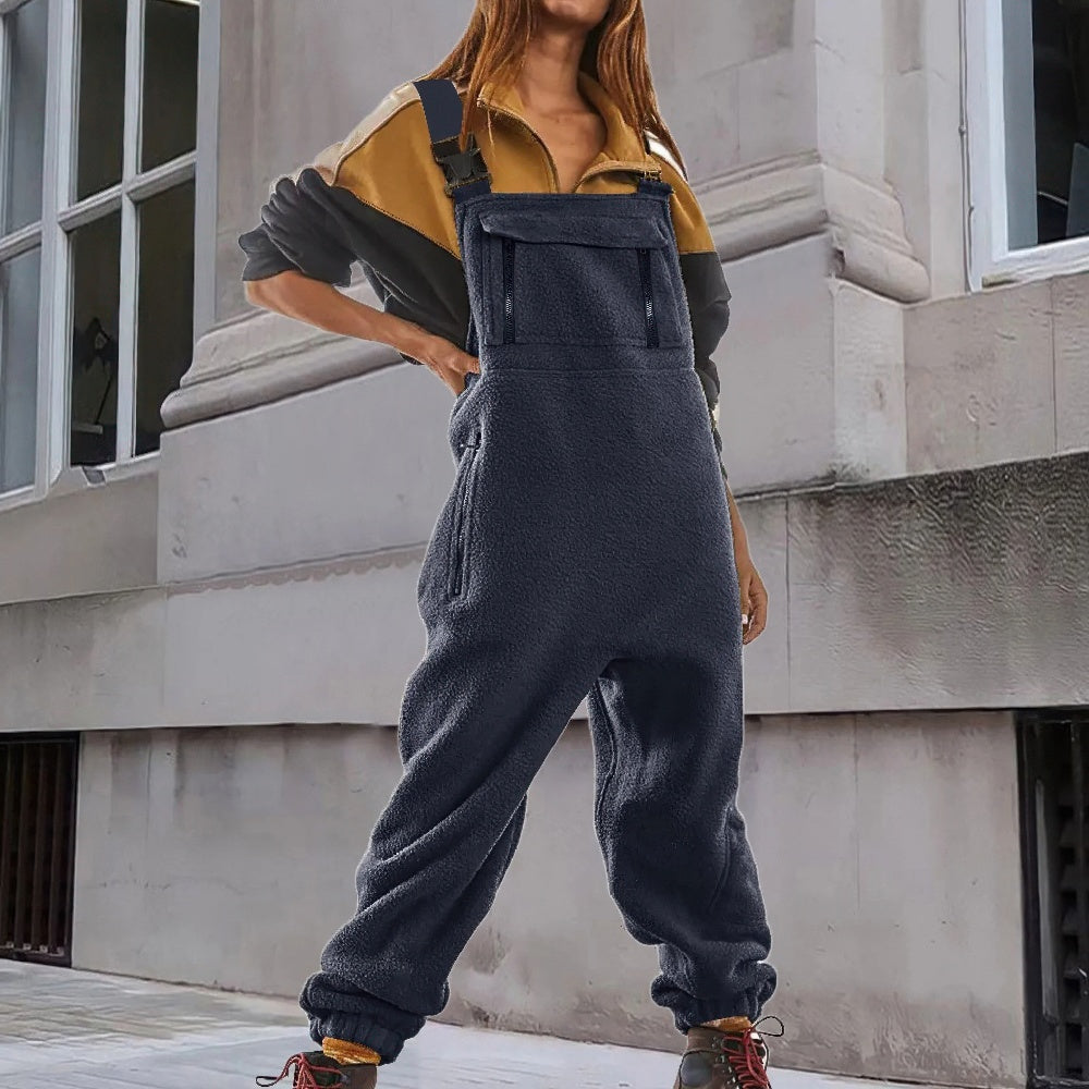 NOVA™ | ADJUSTABLE FLEECE CORDUROY JUMPSUIT