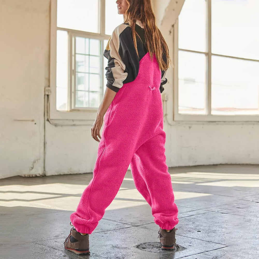 NOVA™ | ADJUSTABLE FLEECE CORDUROY JUMPSUIT