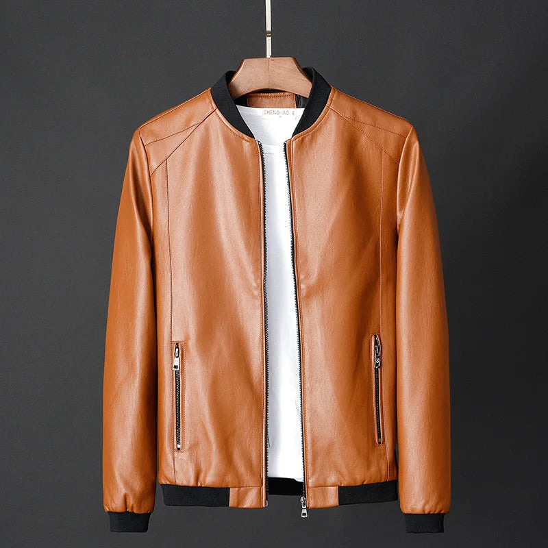 LUCAN™ | LUXURY LEATHER BOMBER JACKET