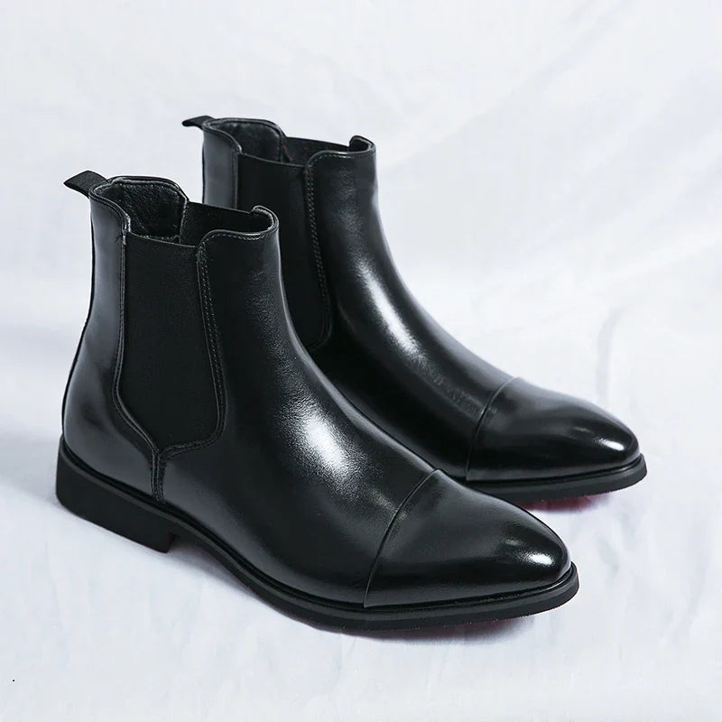 CHRISTIAN I LUXURY LEATHER BOOTS