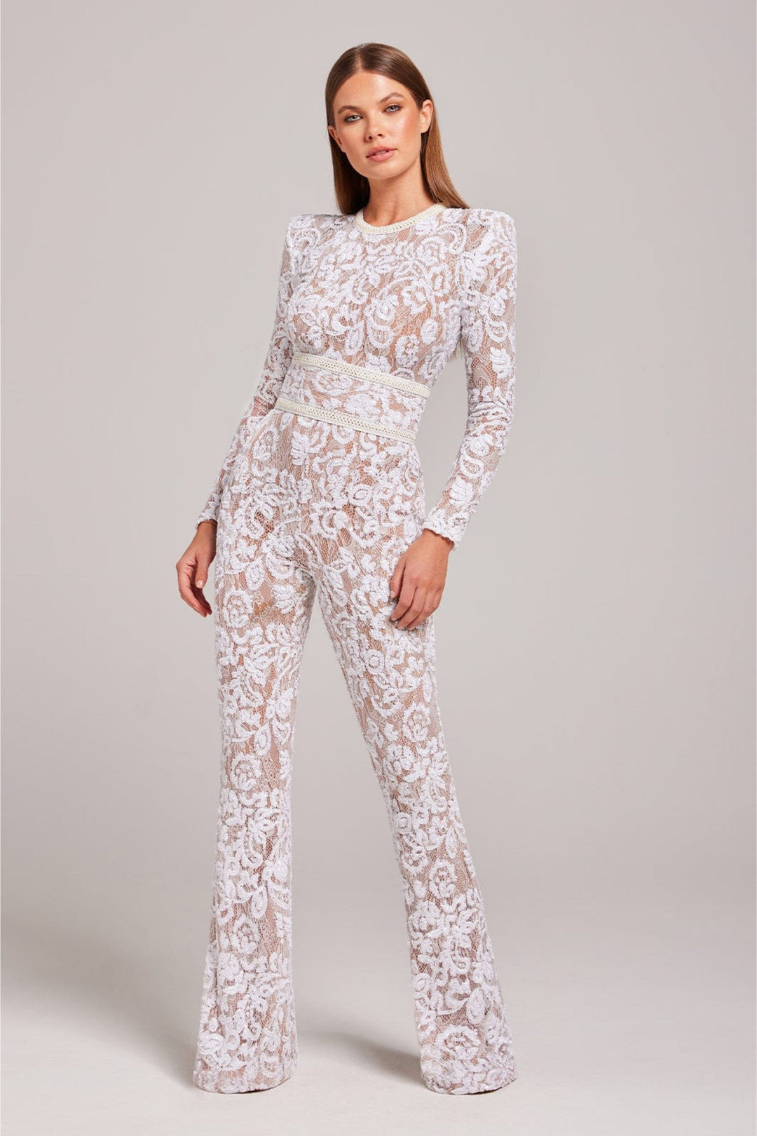 CLAIRE™ | LUXE LACE JUMPSUIT