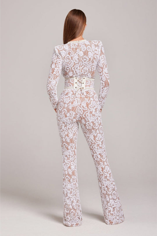 CLAIRE™ | LUXE LACE JUMPSUIT