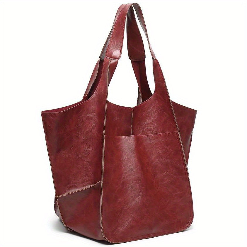 AVA| LEATHER TOTE BAG