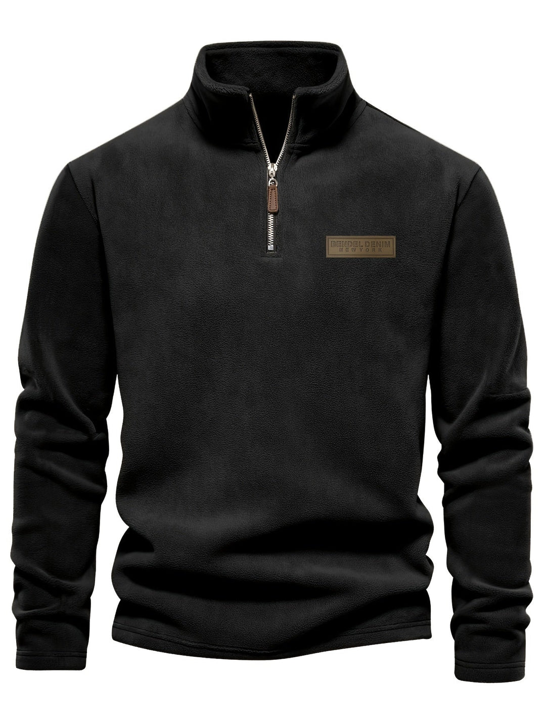 James - Fleece-Lined Half-Zip Sweatshirt for Casual Winter Wear