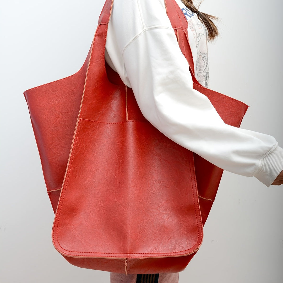 AVA| LEATHER TOTE BAG