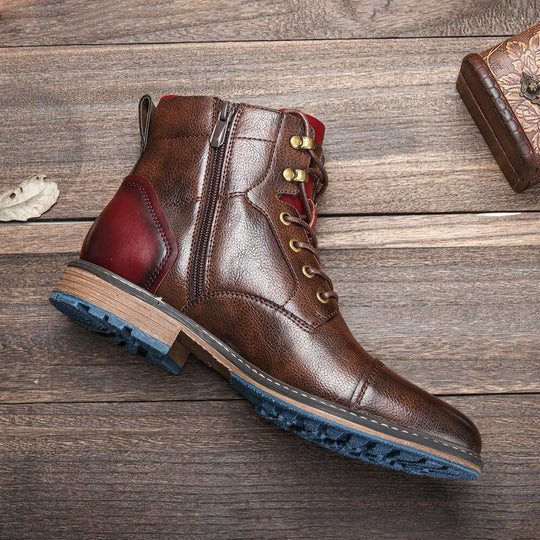 BRIGHTON™ | HANDCRAFTED PREMIUM LEATHER OXFORD BOOTS